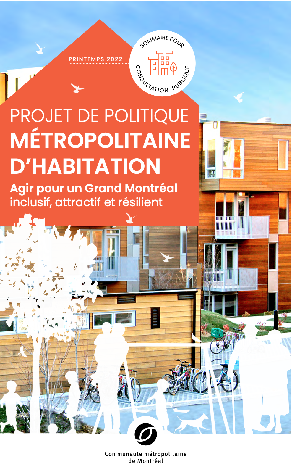 Mémoire sur l&rsquo;habitation abordable et pérenne déposé à la Communauté métropolitaine de Montréal&nbsp;(CMM)